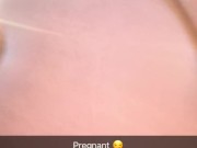 Wife Pregnant Snap Orgasm Solo
