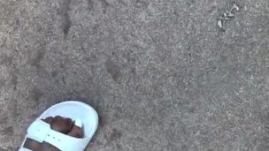 Sexy white toes n shoes to match