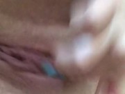 **CLIT ACTION** horny amateur makes herself cum
