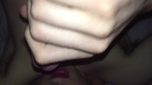 Teen shots his loads on his face