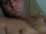 Cumshot beating my cock