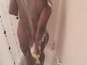 Hot and horny. Took a shower to cool me off 10/16