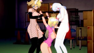 FUTA BOOETTE AND BOWSETTE FUCK PEACH