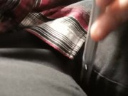 Rubbing with a Pen at Work