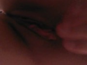 Tight twenty year old playing with pussy