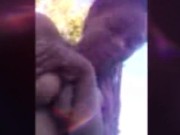 Playing with my pussy by the pool.