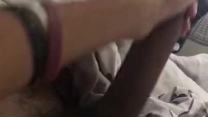 Playing with my big fat dick