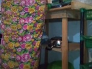 srilankan young couple  ගෙදර වඩකාර කෙල්ලට හුකන හාමු 1/16