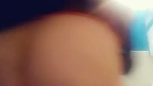 Sneaking off to fuck my dildo