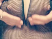 Daddy's Darlin' DaniHaze- Milky Fishnet Tits pt. 1