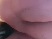 BBWFISTSLUT eggplant anal again