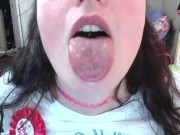 Spitting on my big tits 2/16