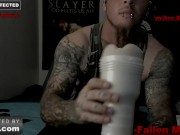 tatted master & his new alexis texas ass fleshlight