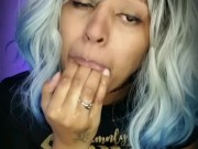 Mouth is so watery, can't stop drooling 10/16