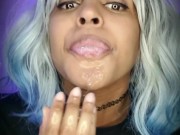 Mouth is so watery, can't stop drooling 15/16