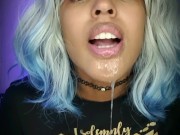 Mouth is so watery, can't stop drooling 16/16