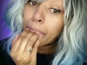 Mouth is so watery, can't stop drooling 8/16