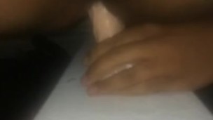 Fucking my dildo in slow motion
