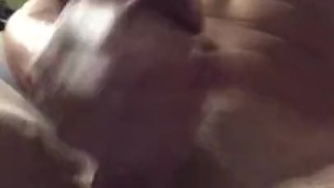 Asian solo jerk off
