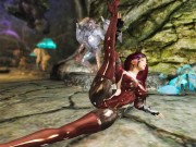 skyrim The estrus caught the latex Taimanin 2 16/16