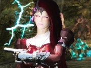 skyrim The estrus caught the latex Taimanin 2 2/16