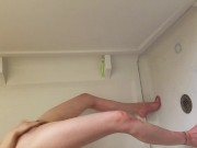 School girl strips, showers, and masturbates till she squirts 13/16