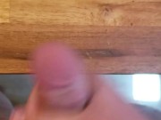 Soft To Hard Teen Throbbing Cock, Huge Cumshot!