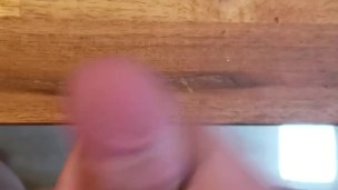 Soft To Hard Teen Throbbing Cock, Huge Cumshot!