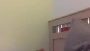 Stroking my 9 inch mixed BBC until I cum all over