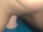 Riding her toy while Playing with me 15/16