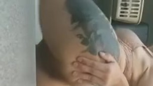 young pregnant milf spreading hot pink anal