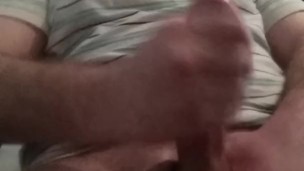 Jerking off on live cam (cumshot)