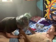 tiny teen peaches deepthroats dick like a pro 13/16