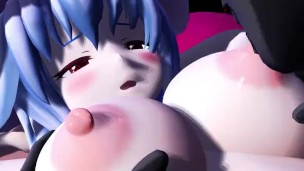 [Touhou] Licking the breasts of remilia