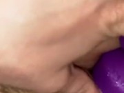 I play with toys for you sexy