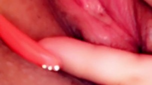 Pulsating pussy