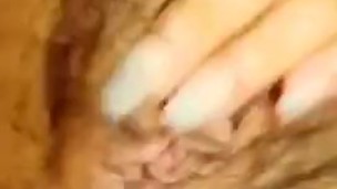 Playing with my pink pussy