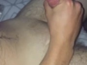 Cummm shot hit her in the eye