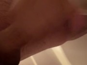 Oral cumshot in the shower 8/16
