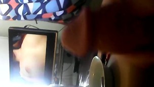 stroking it