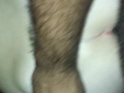 Fucking big white ass doggy style while she moans 16/16