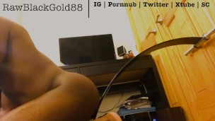 Taking a dildo doggy style (full)
