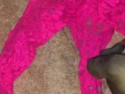Cumming on a fans panties