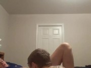 Amateur milf babe gets pounded hard then rides and big dick stud 4/16