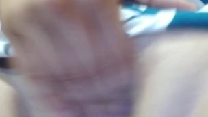 Masturbating in the fitting room