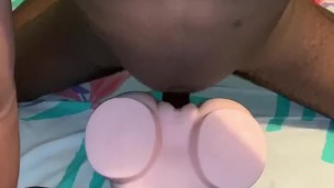 22 year old Virgin missionary pov creampies sex toy (loud moaning orgasm)