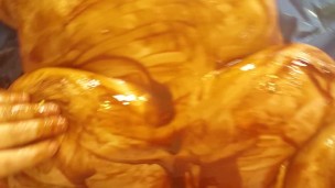 BBW gets Messy Chocolate Syrup WAM