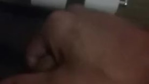 Masterbating in work restroom part four