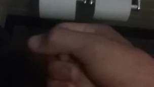 Masterbating in work restroom full video