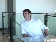 LoveHerFeet - Asian Beauty Ember Snow Rides a Fat White Cock 3/16